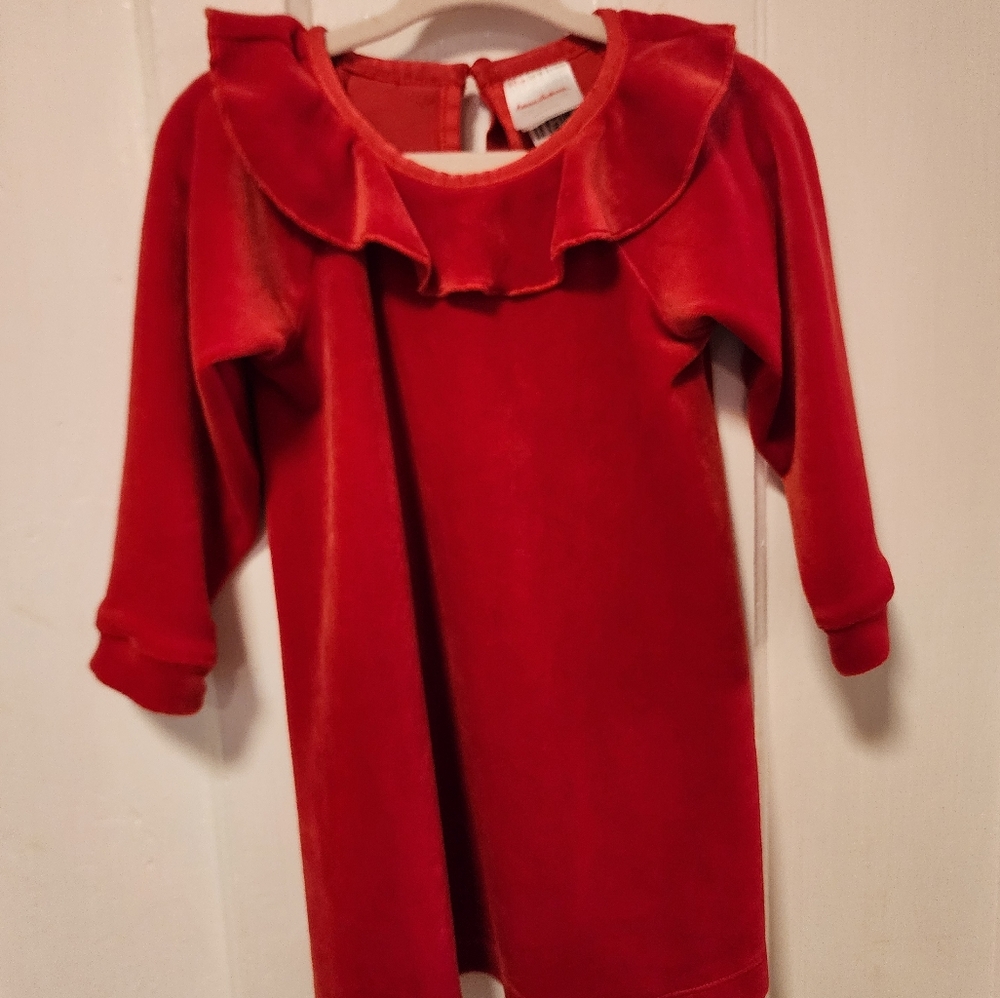 Hanna Andersson red velvet dress